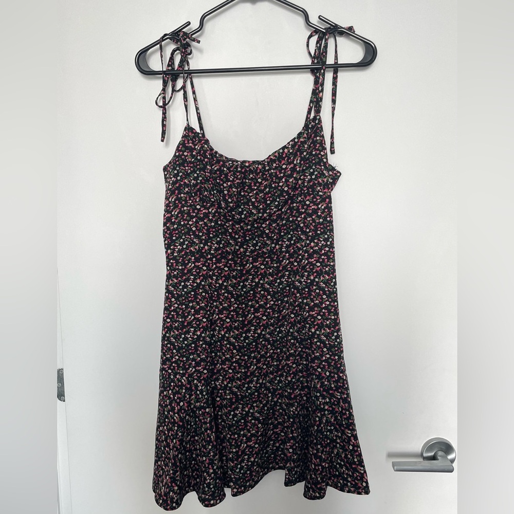 Floral Spaghetti Strap Dress
